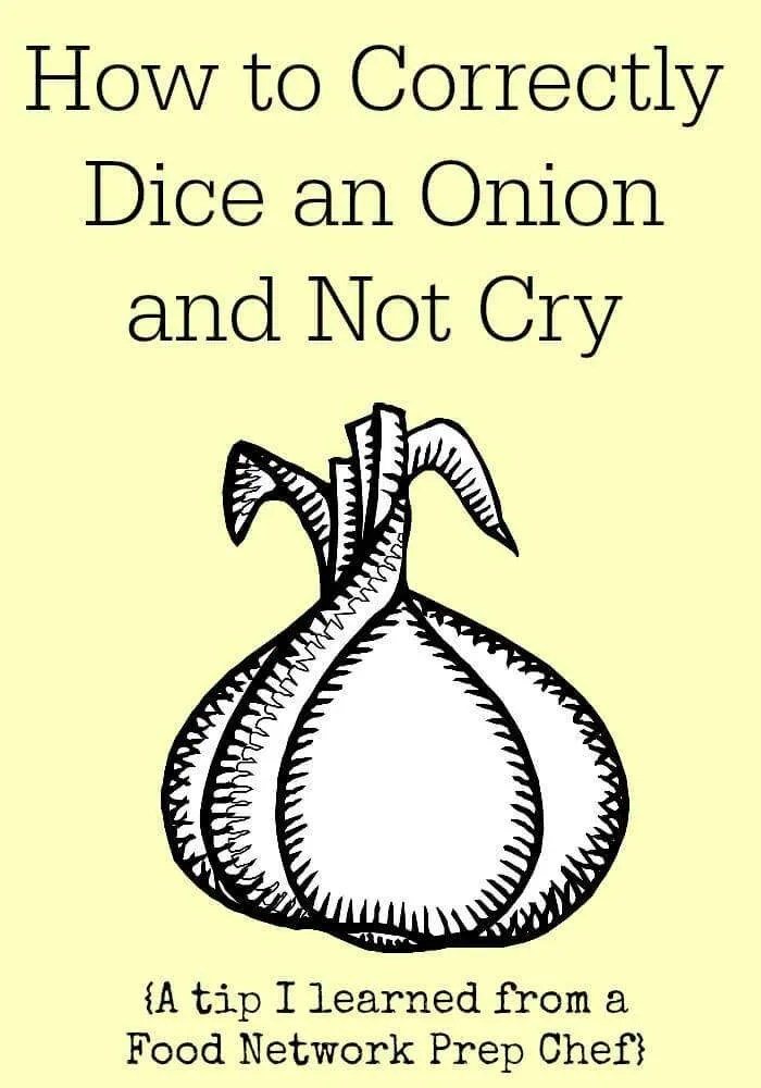How to Dice and Cut Onions Without Crying Miss Information