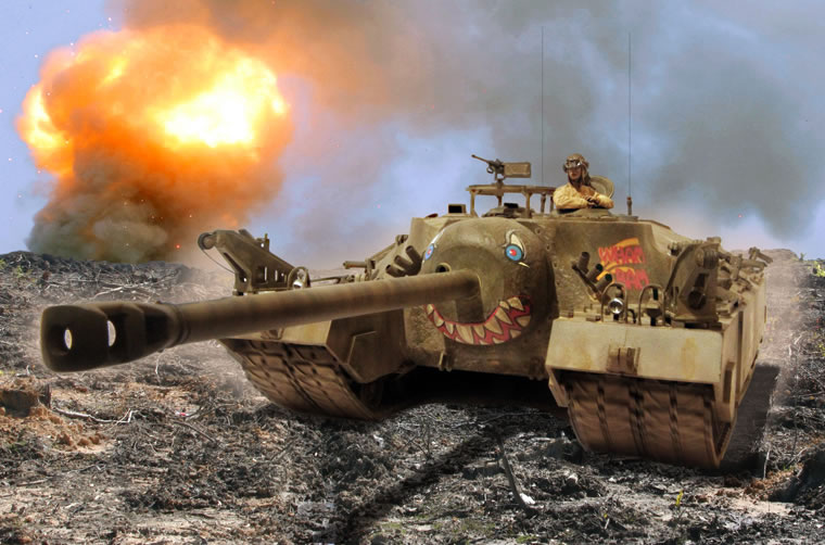 Dragon Models 1/35 T28 Assault Tank