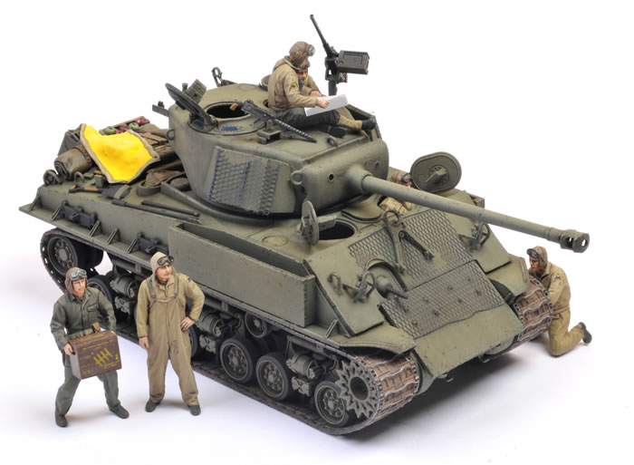 Toys & Hobbies Models & Kits Armor Tamiya 135 US Medium Tank M4A3E8