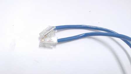 6' Ethernet cable (blue) cat 5 - $5.99