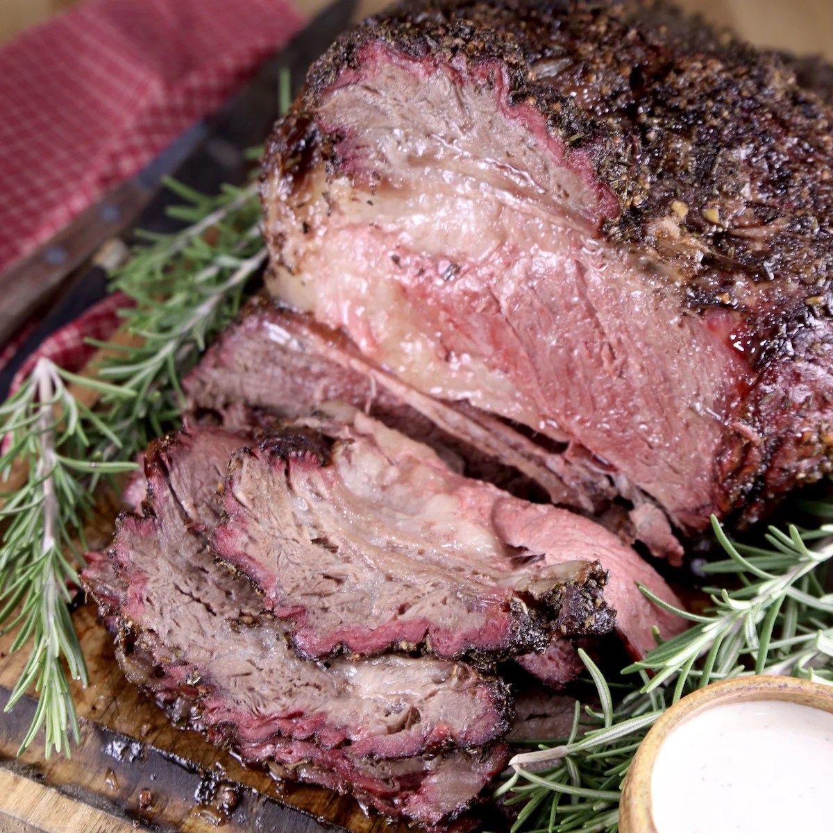 Garlic & Herb Prime Rib Miss in the Kitchen