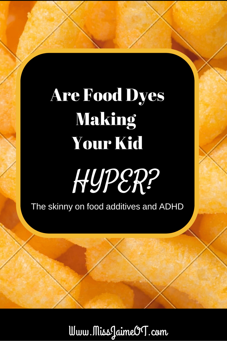Are Food Dyes Making Your Child Hyper?