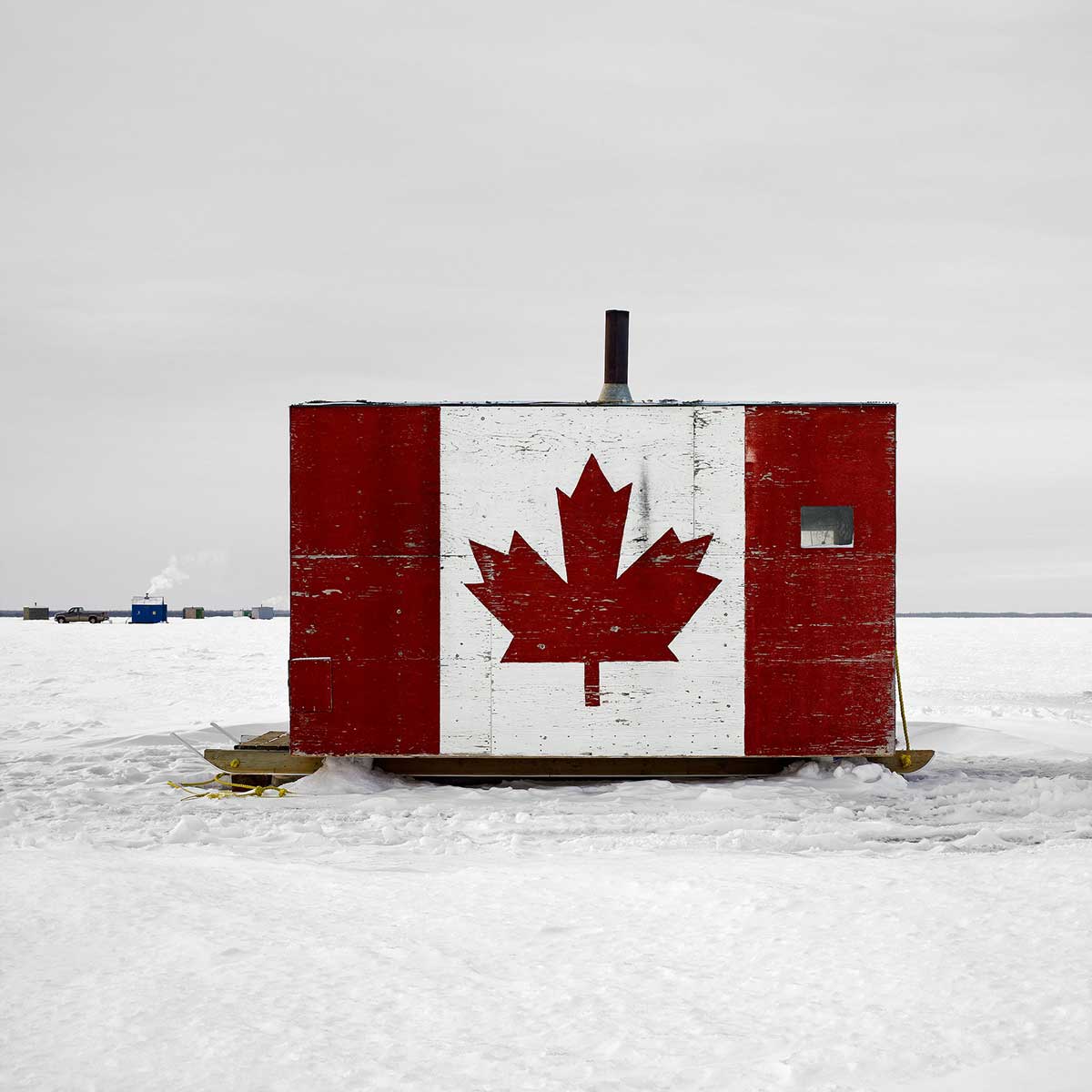 Ice Huts by Richard Johnson · Miss Moss
