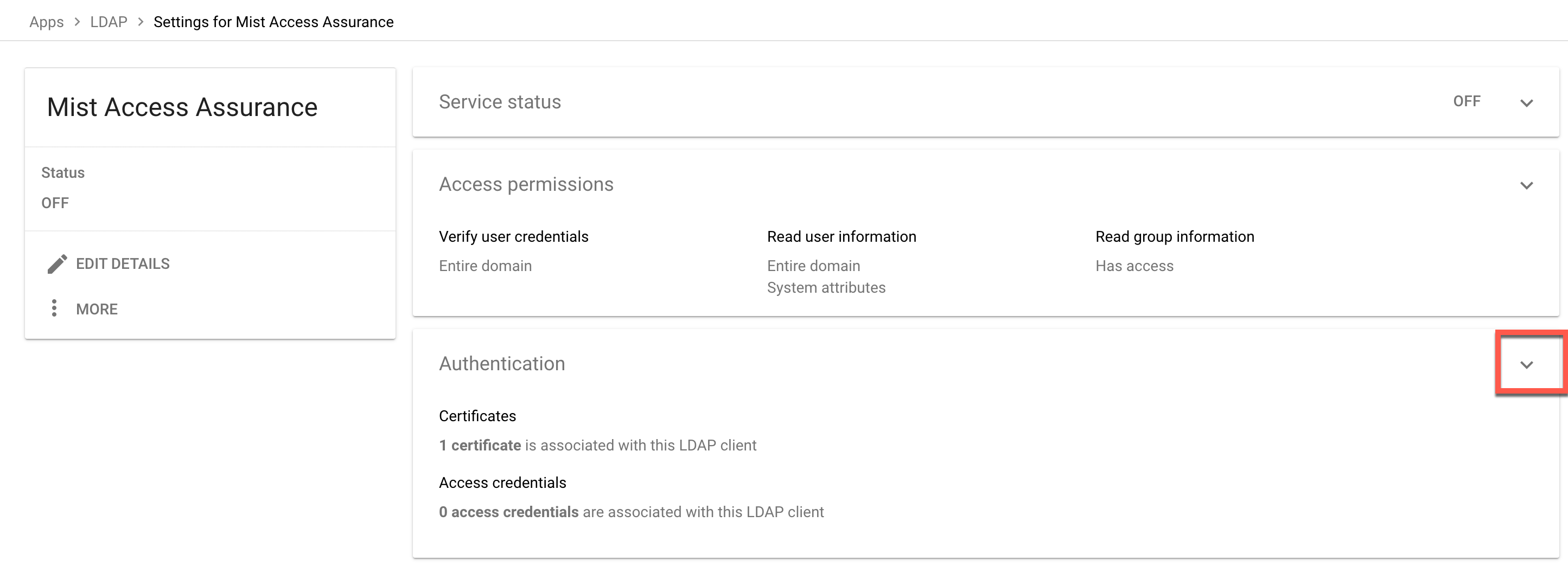 Google Workspace Integration Mist