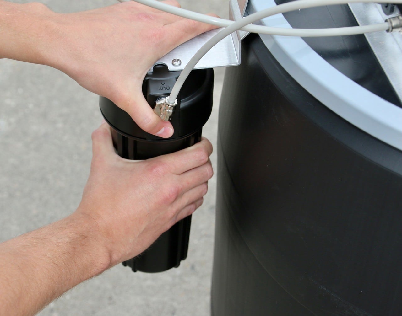 Replacing Nozzle Circuit Filter Element MistAway Pro