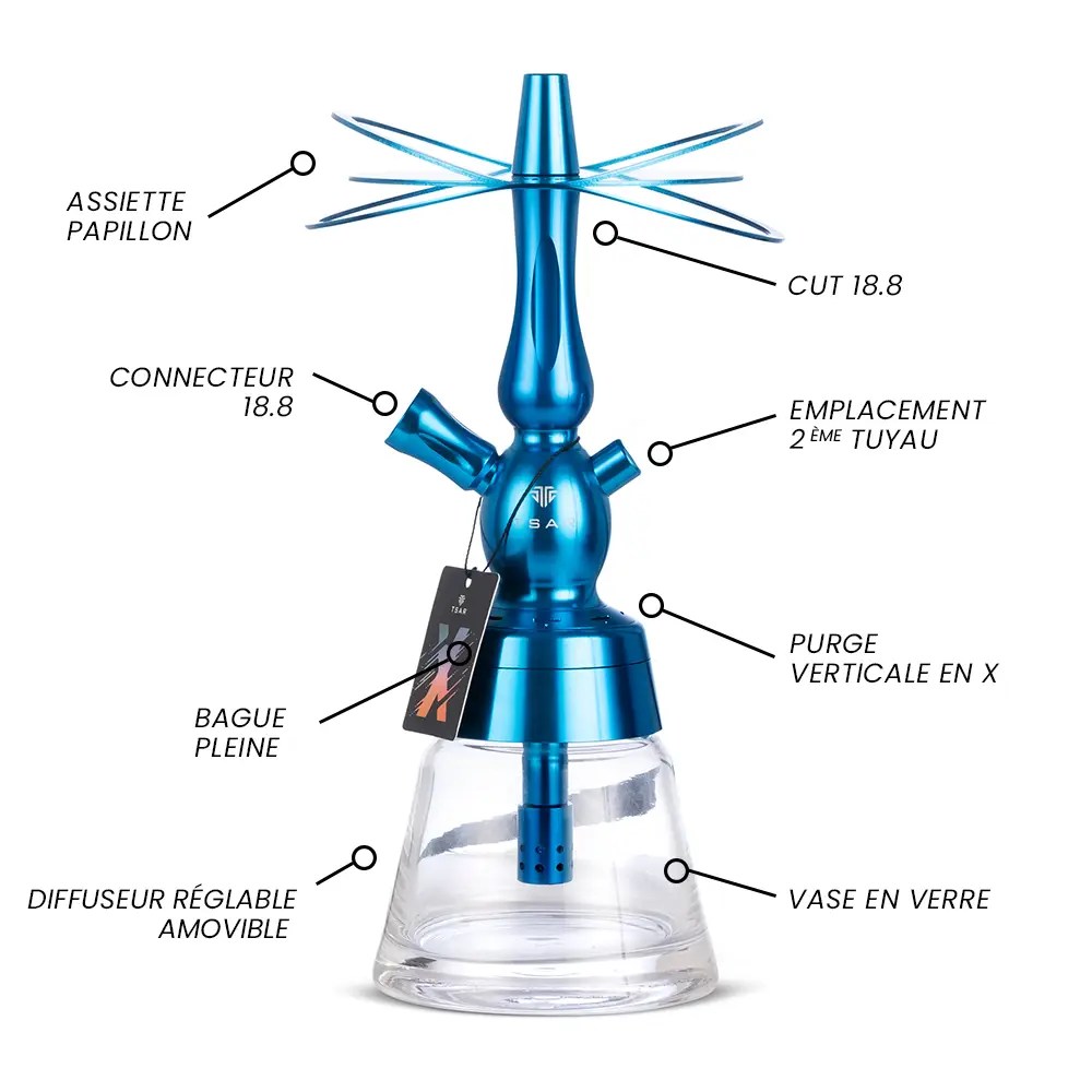 Buy TSAR Hookah Online In Dubai TSAR MOLOTOV X+ CHICHA