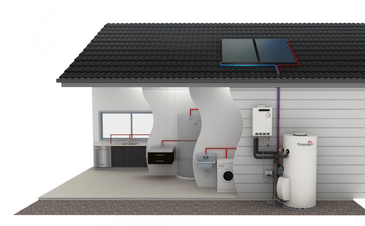 Chromagen Hot water MIST Heating and Cooling