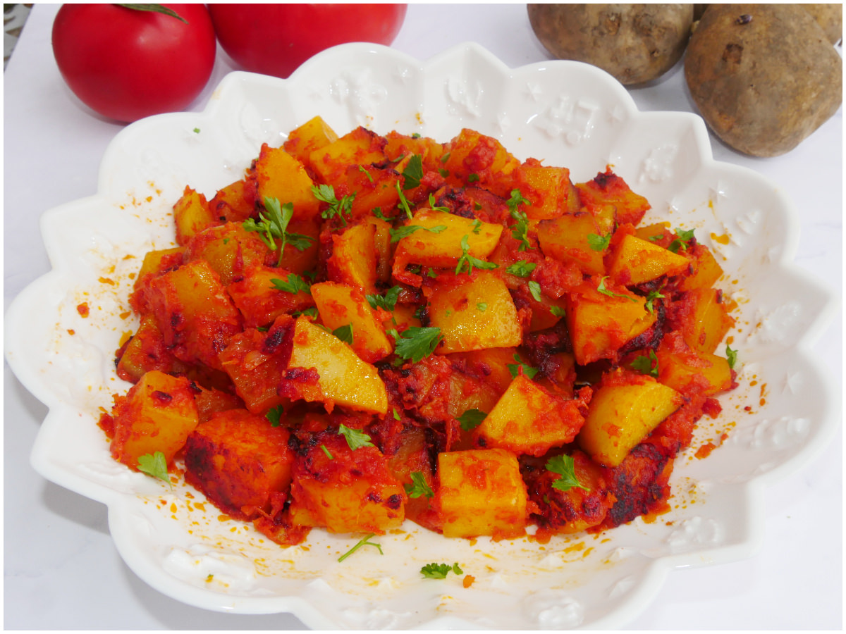 Patate al pomodoro Ricetta di Misya