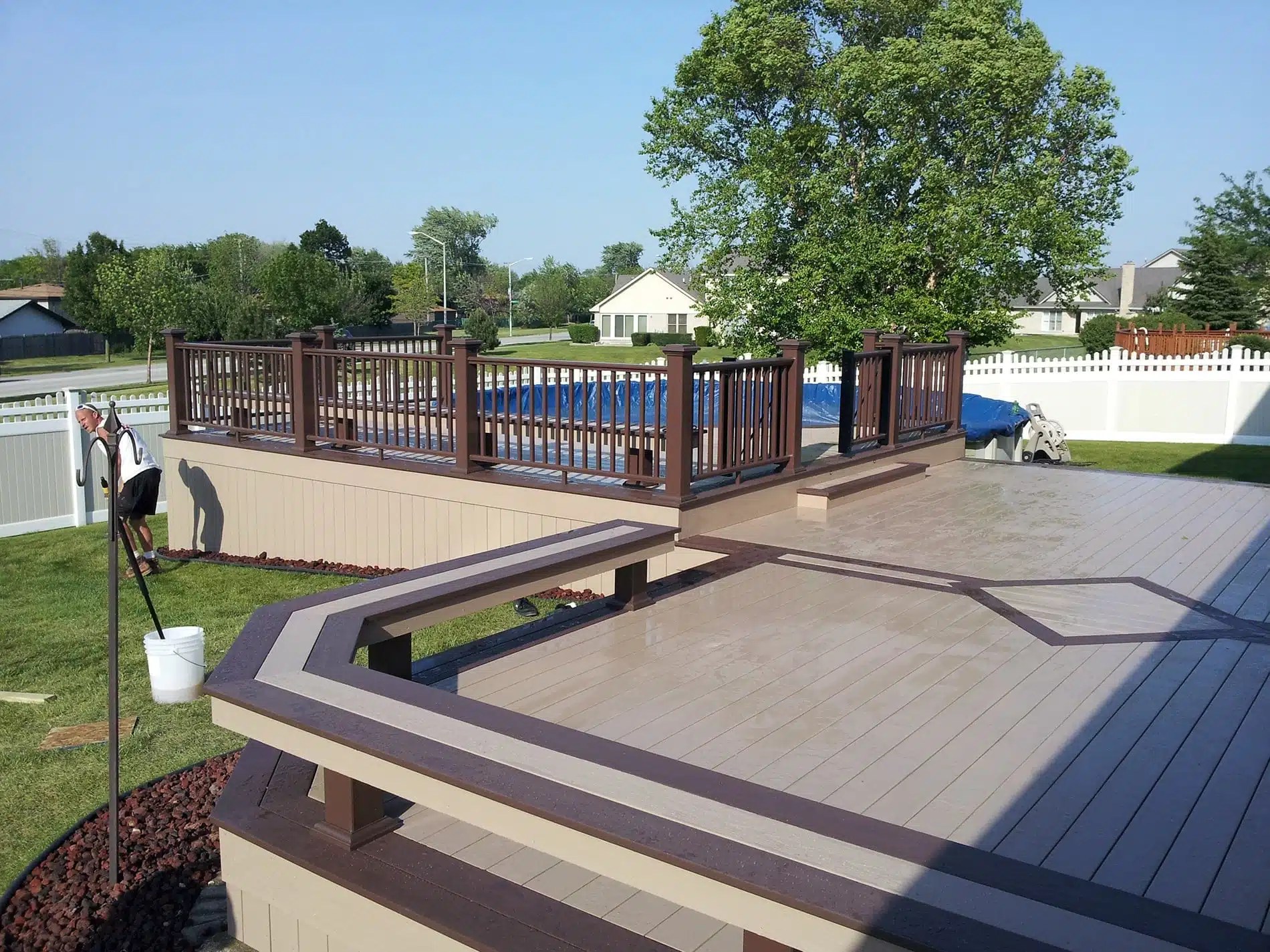 Pool Deck Installation Mitchell Construction