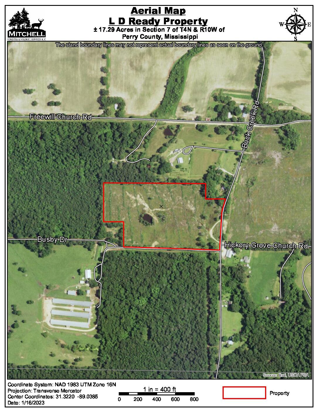 Mississippi Timberland Properties Ready Tract Land For Sale