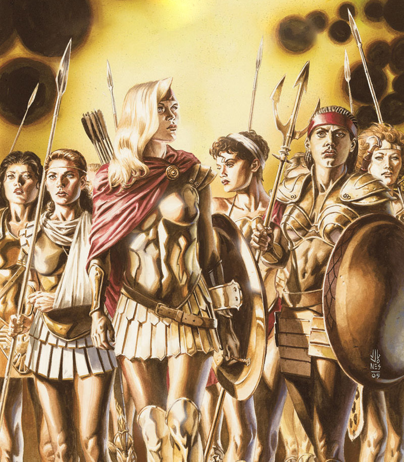 Amazon Efsanesi Dünya Mitolojisi