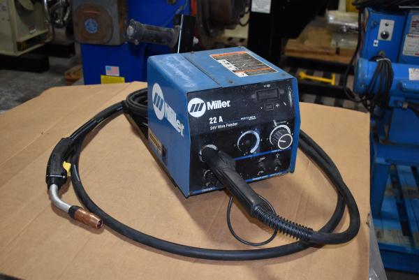 Miller Electric | Mitrowski Welding | Miller S22A Wire Feeder – Used