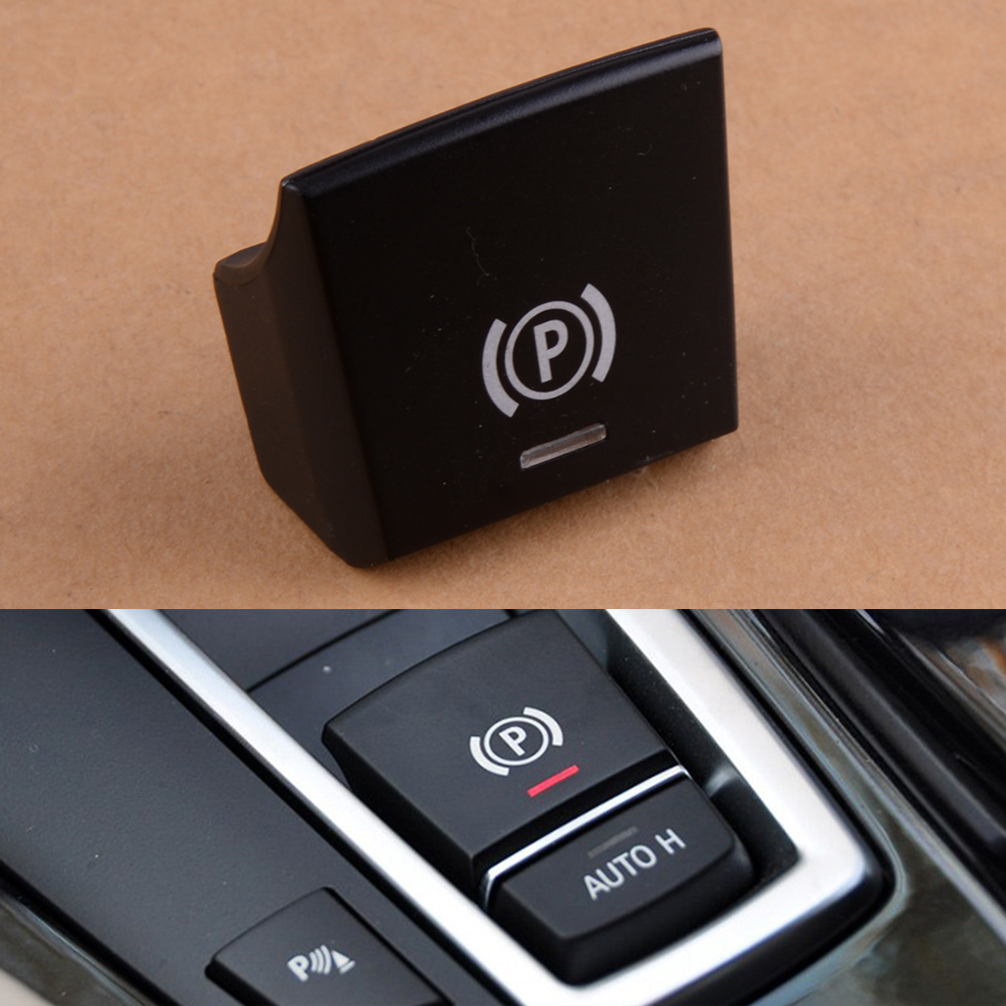 Handbrake Parking Brake Switch P Button Fit for BMW 1 3 4 5 7 X5 X6 E70