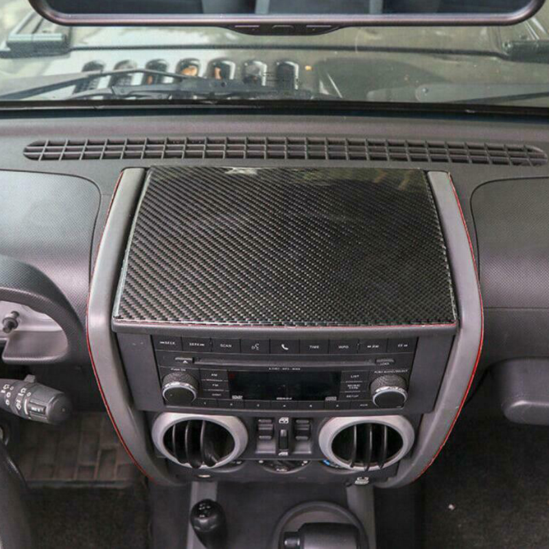 Car Dashboard Center Console Cover Trim fit for Jeep Wrangler JK 072010 eBay