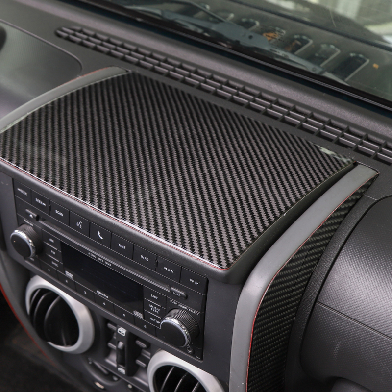 Car Dashboard Center Console Cover Trim fit for Jeep Wrangler JK 072010 eBay