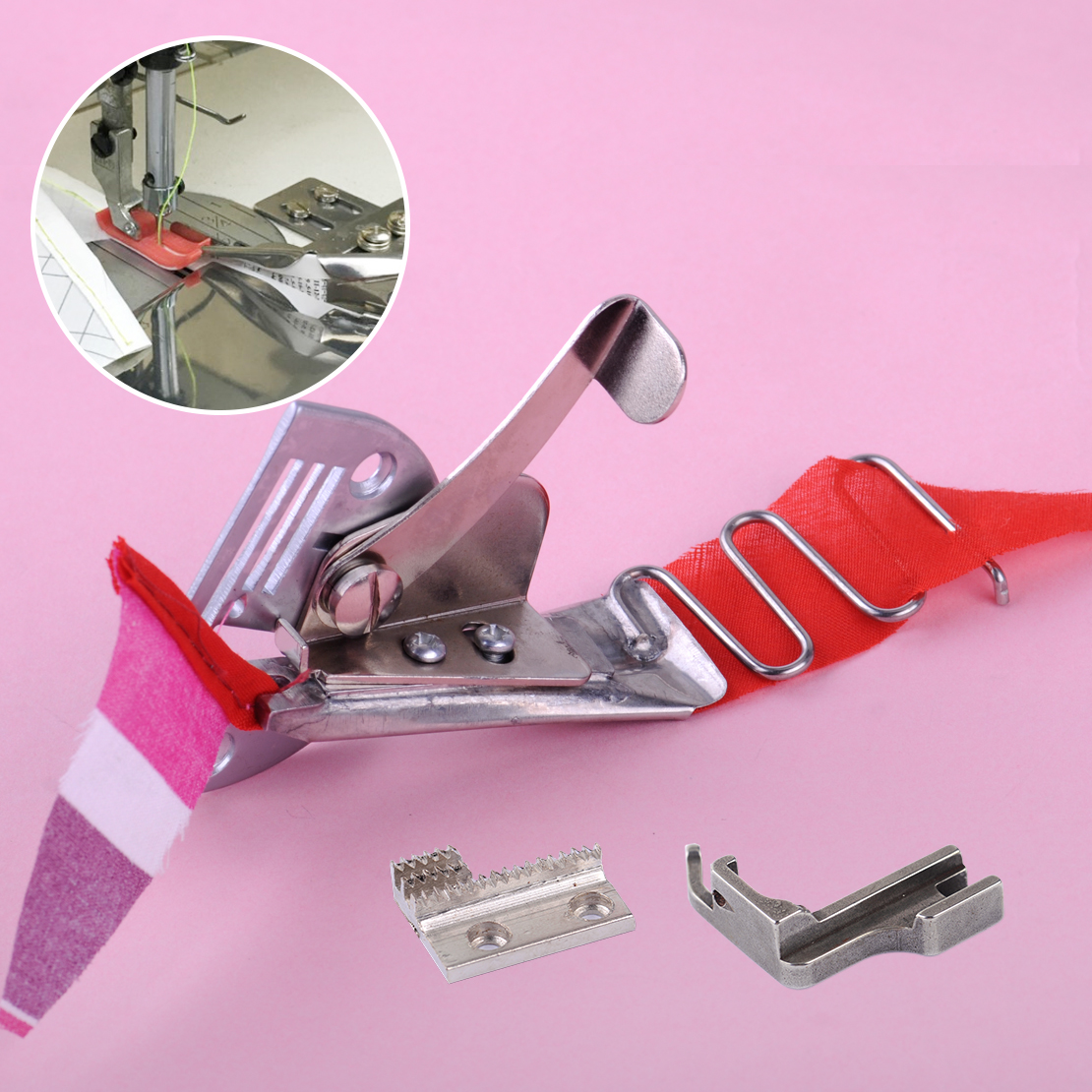 Bias Tape Binding Binder Foot 28mm fit for Brother Singer Industrial