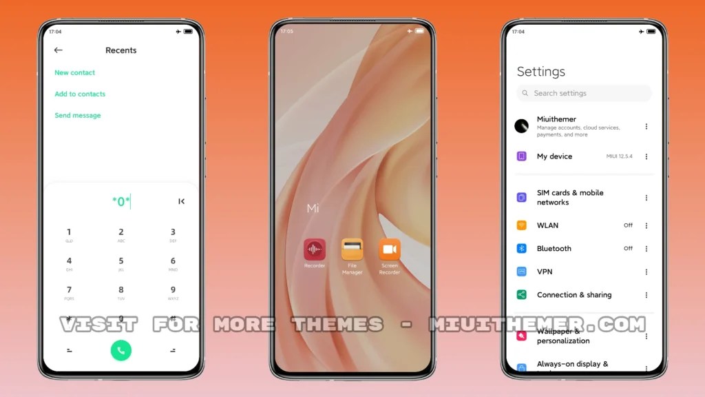 LEAF OS MIUI theme with Huawei EMUI Icons for Xiaomi and Redmi devices