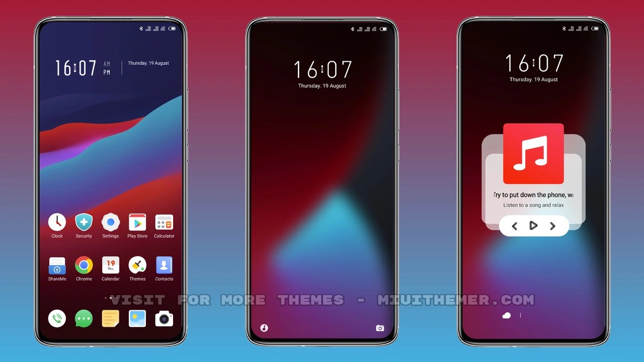 PROJECT Aurora MIUI theme for Xiaomi and Redmi devices MIUI Themer