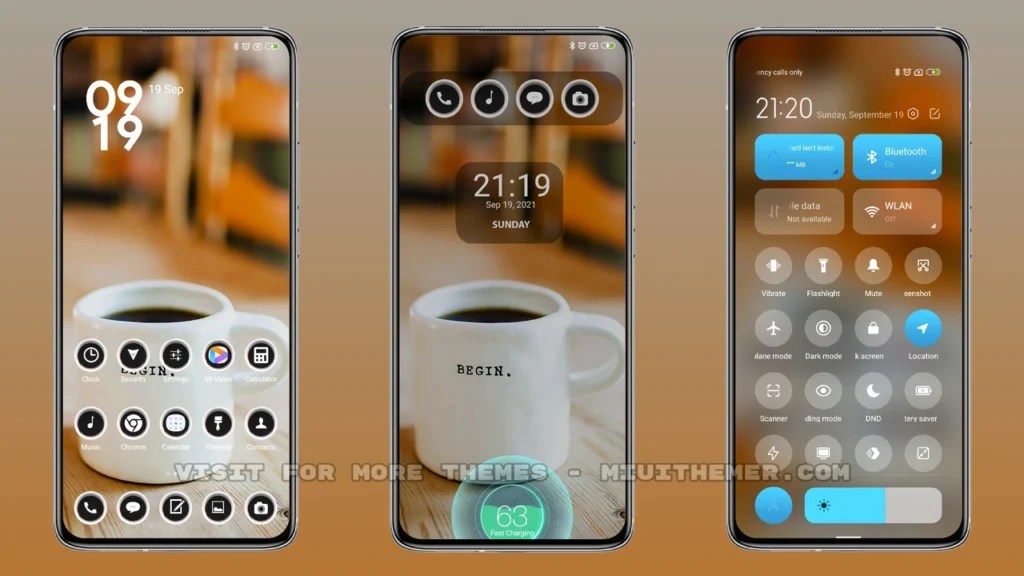 Quote S MIUI theme for Xiaomi and Redmi devices MIUI Themer