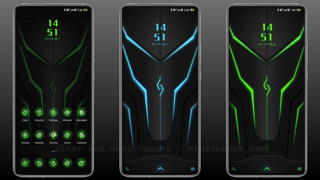 Cool Aurora MIUI theme for Xiaomi and Redmi devices MIUI Themer