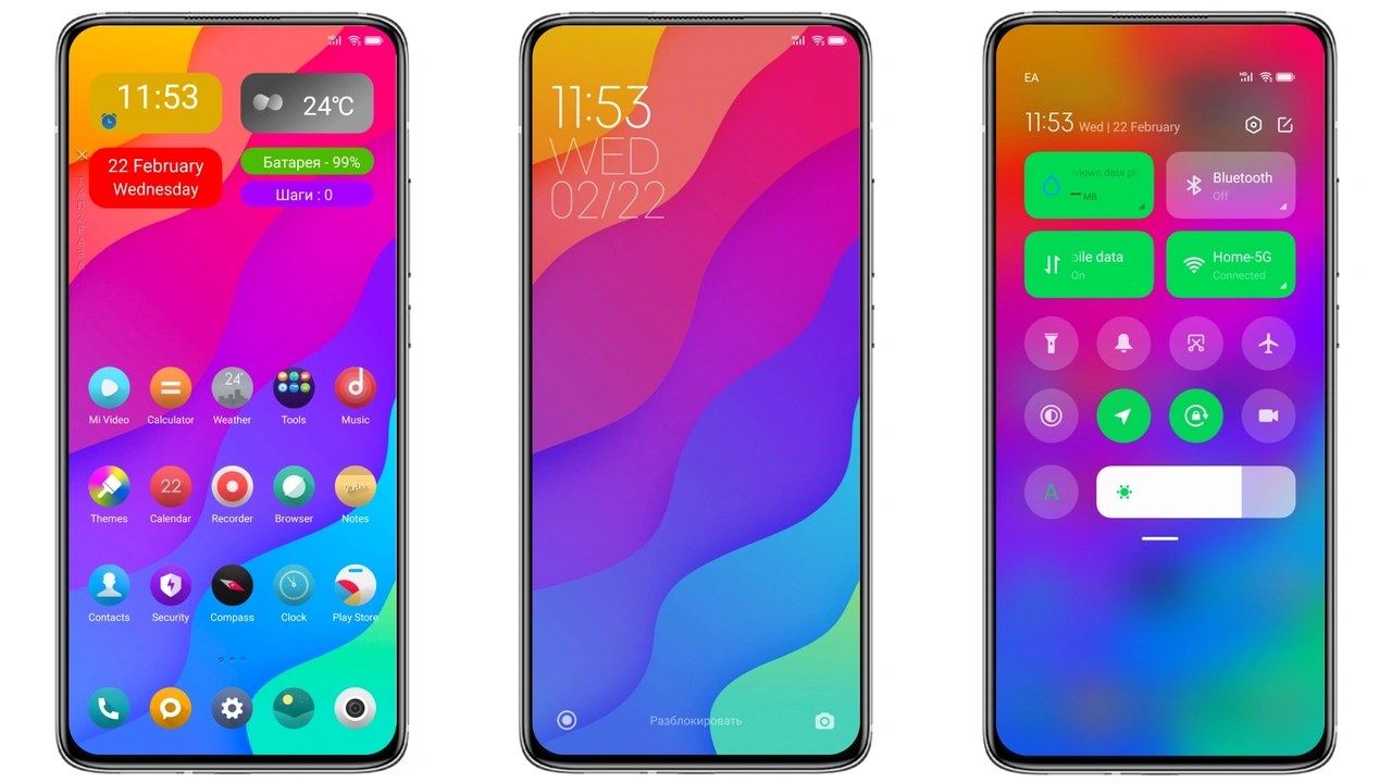 Color MIUI theme for Xiaomi and Redmi Phones MIUI Themer