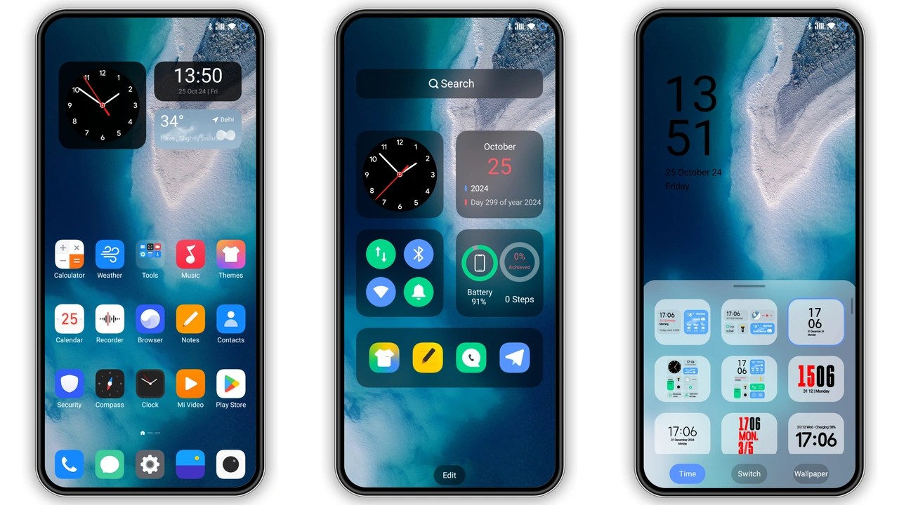 Refresh Paradise MIUI Theme for Xiaomi and Redmi Phones MIUI Themer