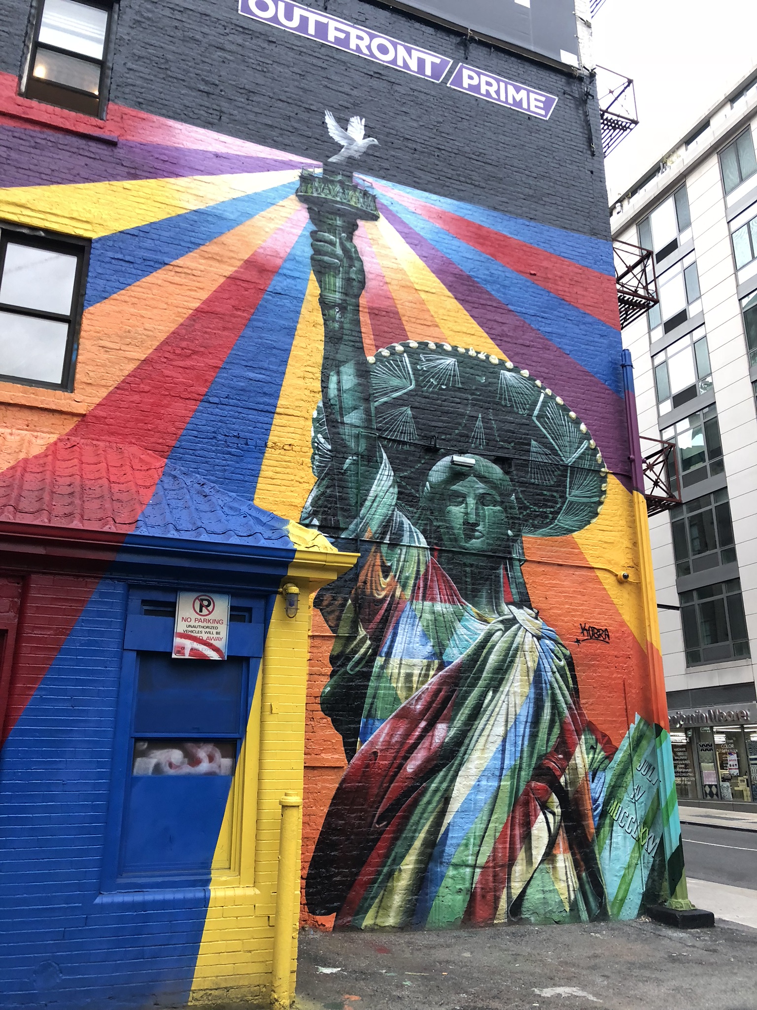 Mi graffiti favorito de Kobra en Nueva York