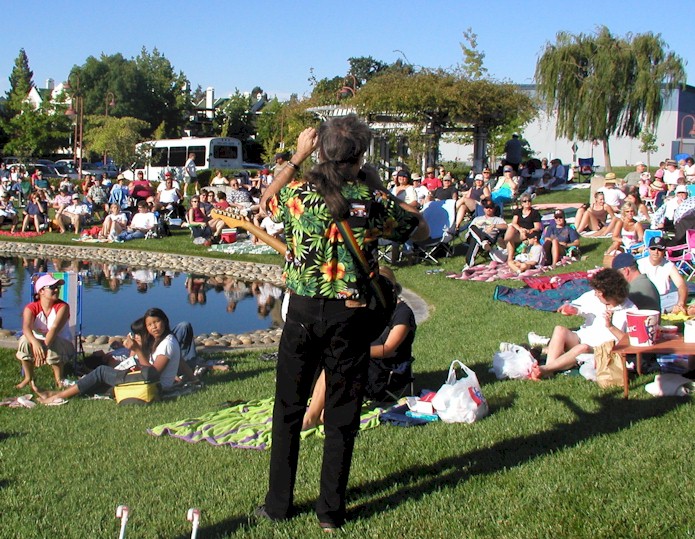 This is the Mixed Nuts Band Bill Garvin on Guitars/Vocals