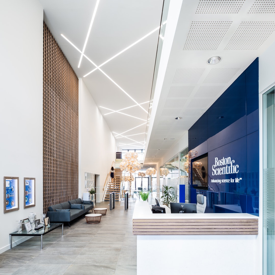 Unispace connects old and new at Boston Scientific’s new Clonmel office