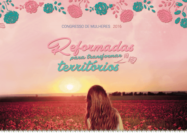 Convite para congresso de mulheres