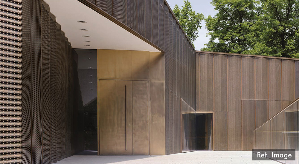 Brass Cladding Solutions MIXX CLADDING