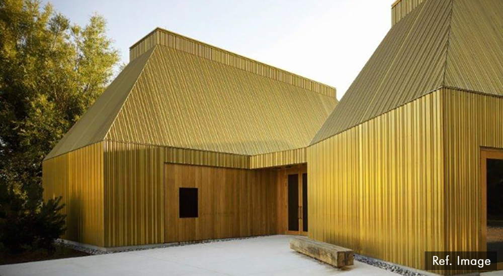 Brass Cladding Solutions MIXX CLADDING