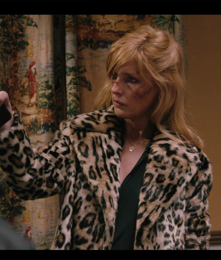 Beth Dutton Cheetah Print Coat Yellowstone Season 2
