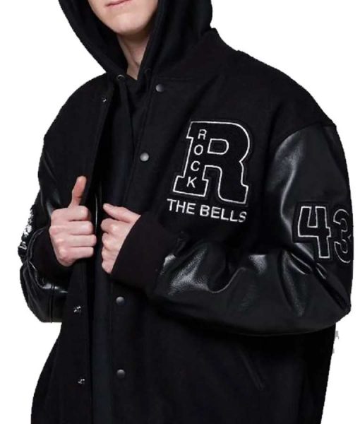 Rock The Bells Letterman Jacket LL Cool J Rock Bells Bomber Jacket