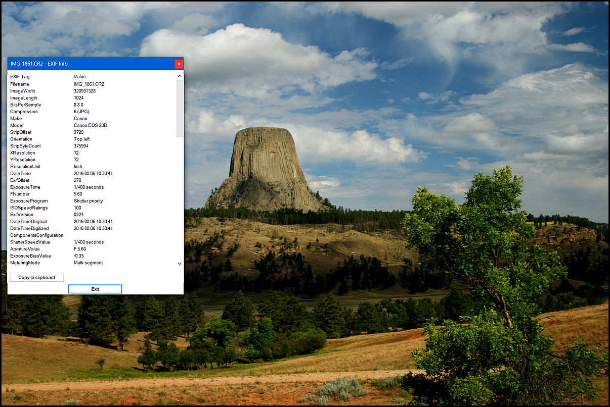 How To Check the EXIF Data In Your Photos Rediscovering Photography