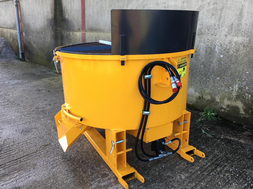 NEW HYDRAULIC PAN MIXER MJPatey