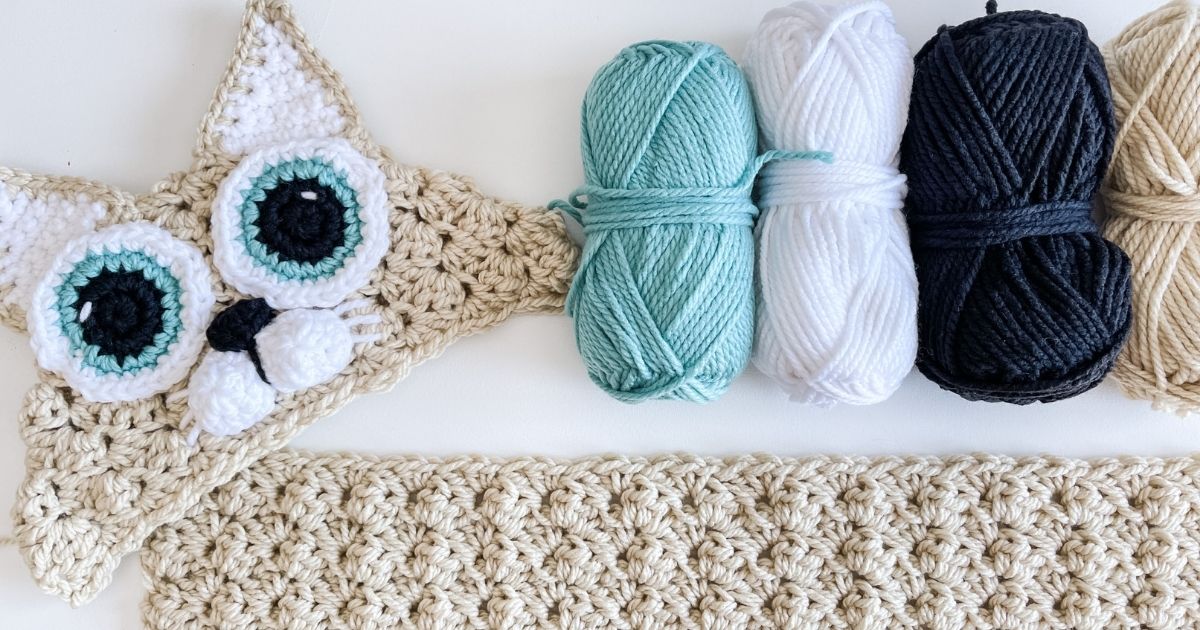 Hooded Cat Blanket Crochet Pattern MJ's off the Hook Designs