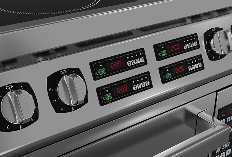 Heavyduty 4 Burner Induction Cooker for Commercial Kitchen