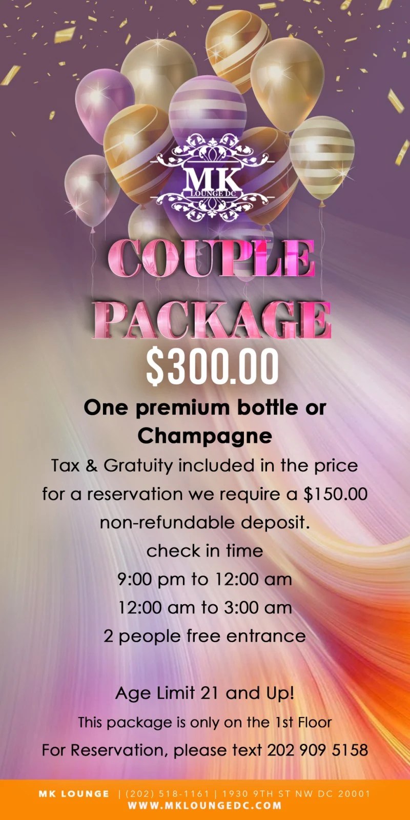 Home MK Lounge DC