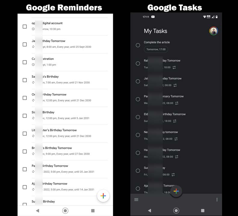 Google Reminders Vs. Tasks - The Best Tasks App Of 2022