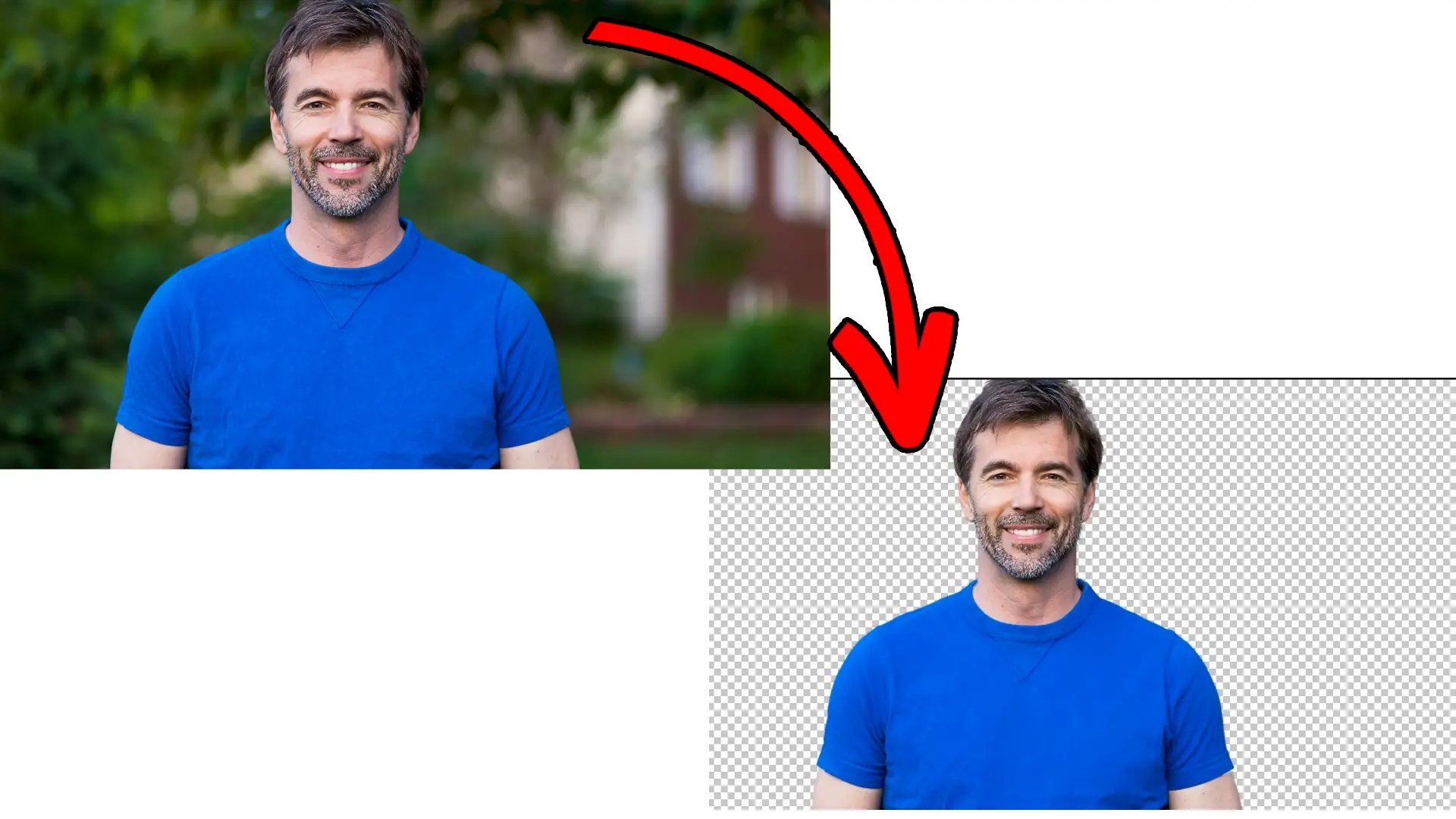 How to use Photopea background eraser to make transparent images