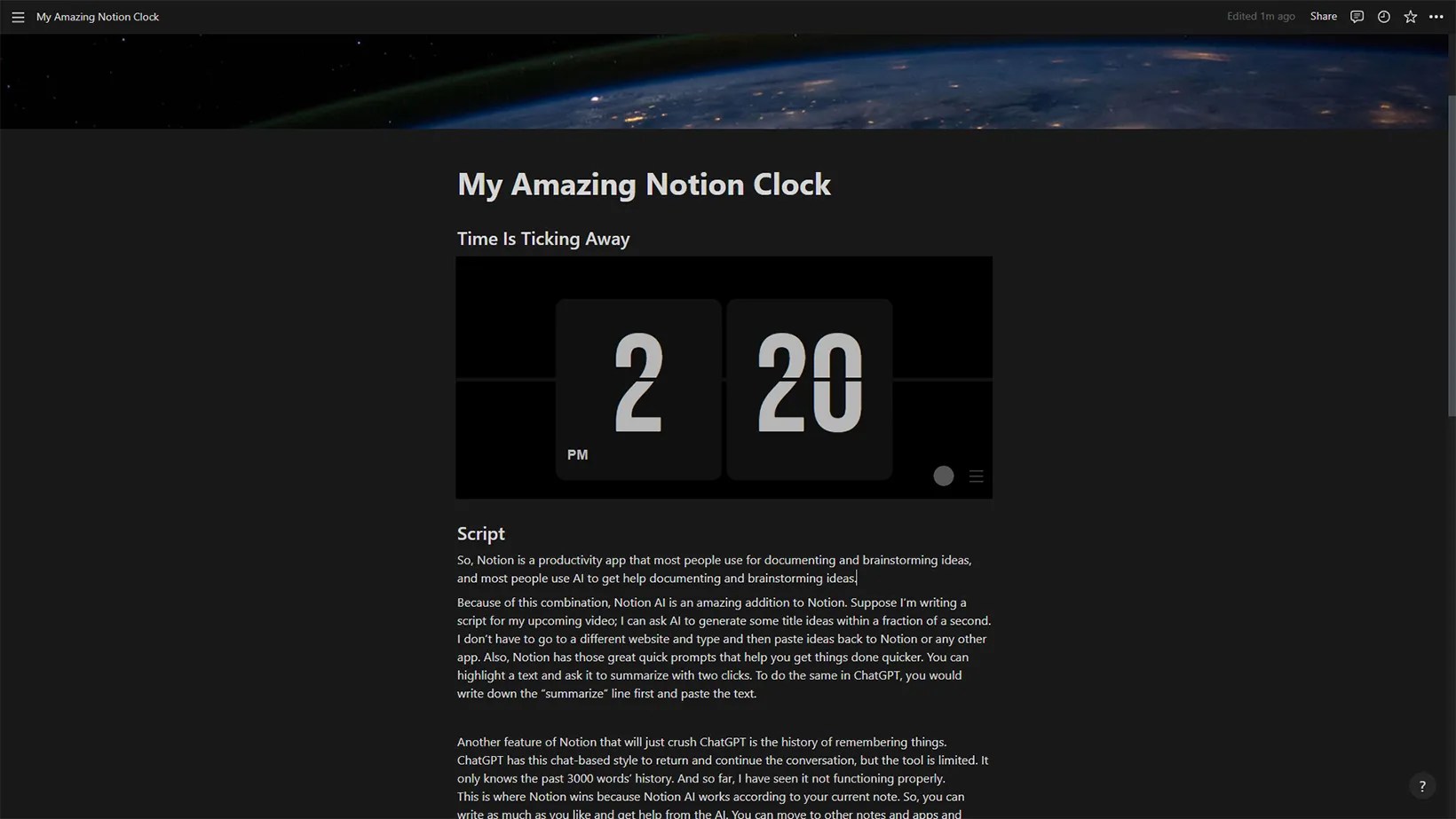 How to Add a Clock to Notion A StepbyStep Guide