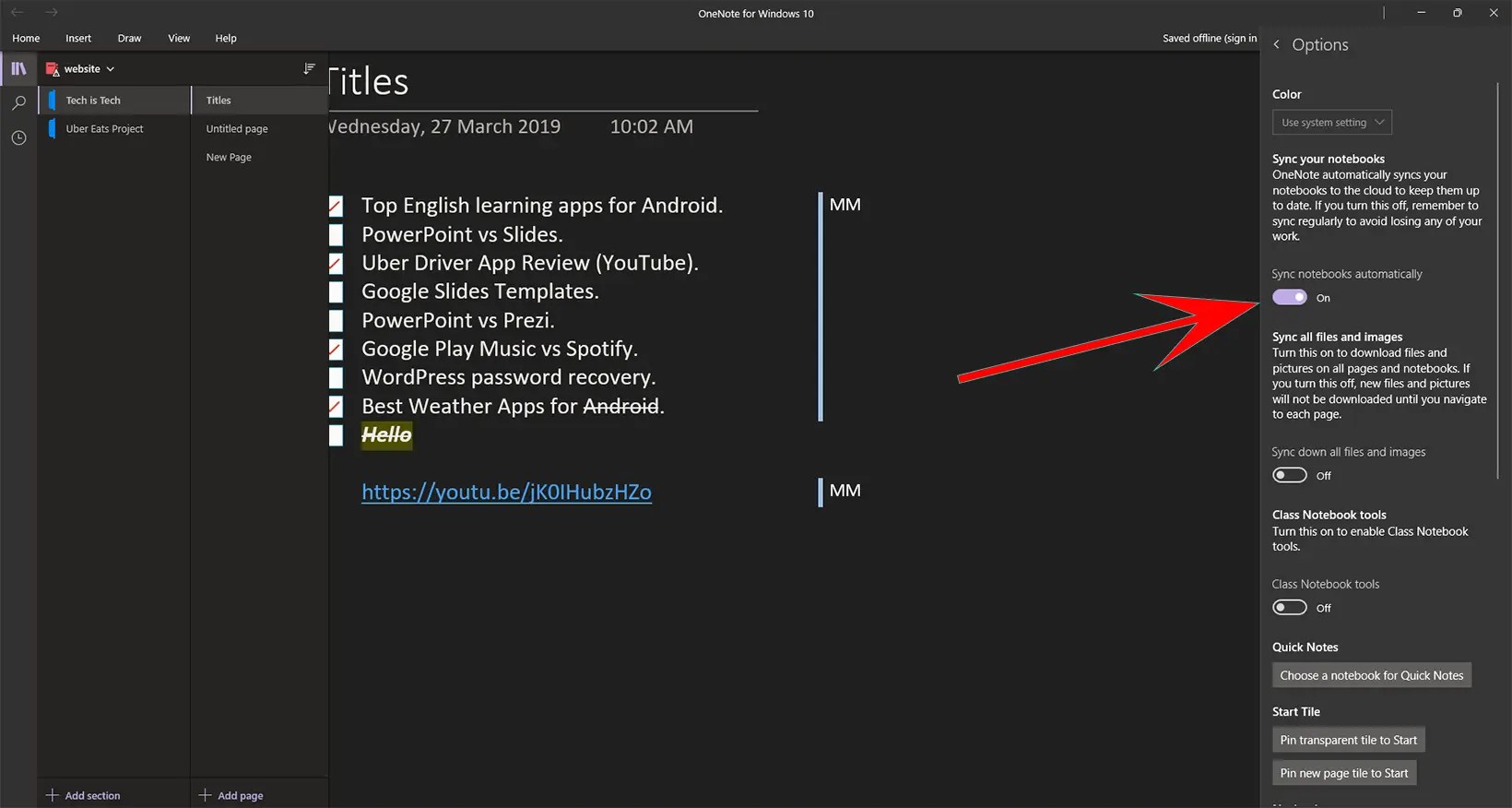 How to Save OneNote Notes Locally And Not on the Cloud