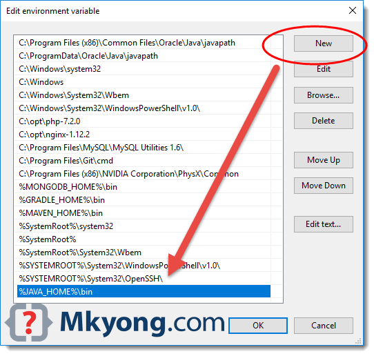 How to set JAVA_HOME on Windows 10? LaptrinhX