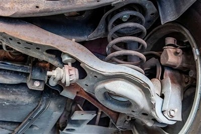 Is a cracked lower control arm bushing a safety concern? - Knowledge