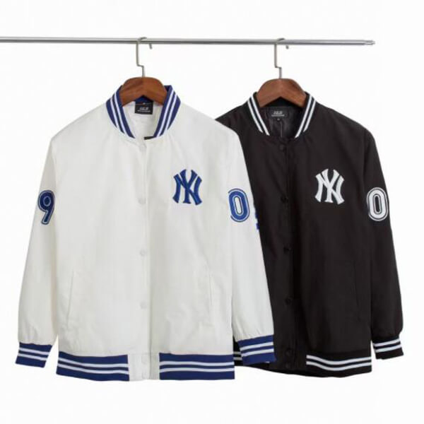 Spring New Trend Embroidery Letters Singlebreasted Baseball Uniform