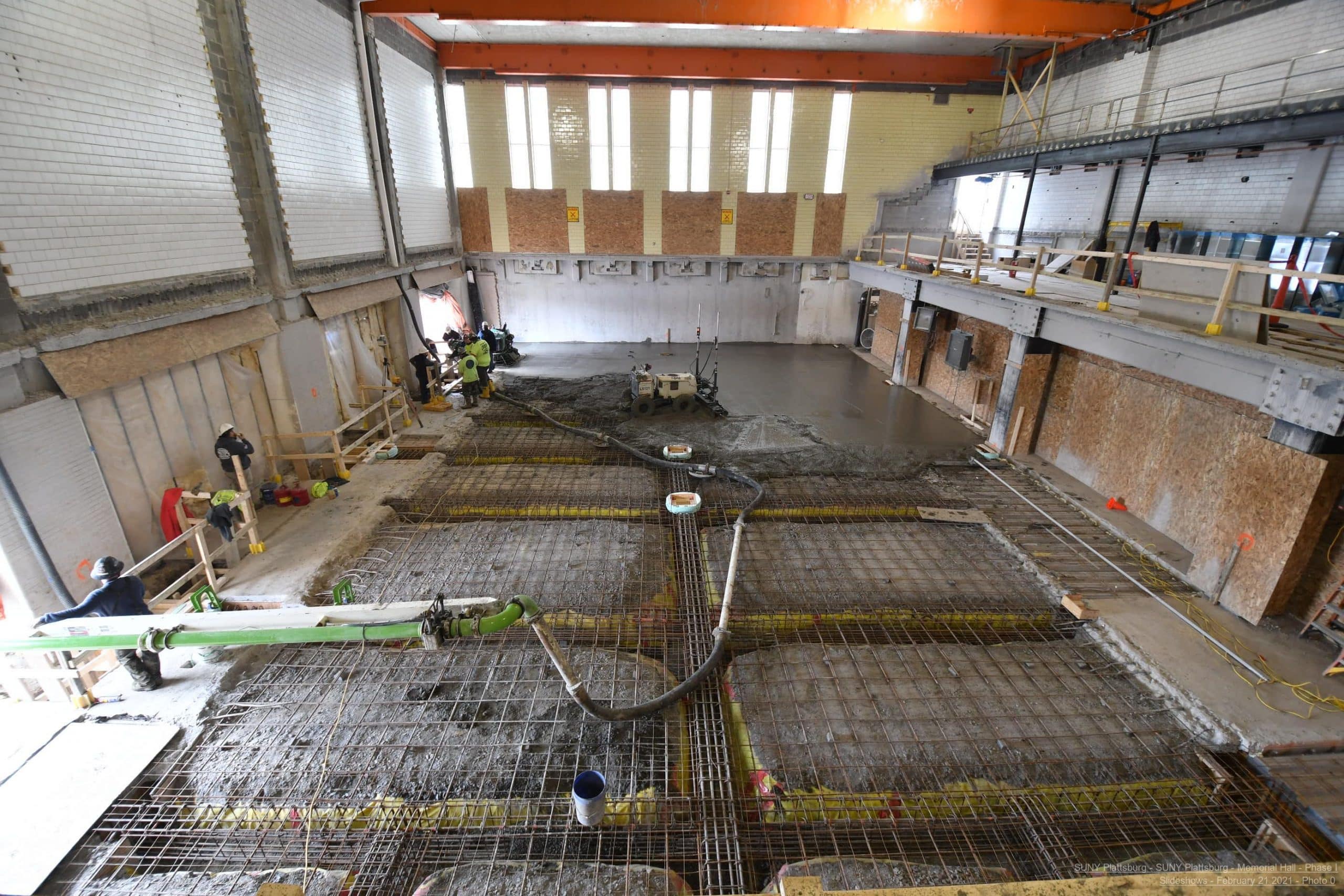 SUNY Plattsburgh Memorial Hall Phase 1 MLB Construction Services, LLC