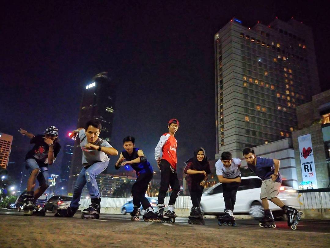 MLDSPOT Jakarta Inline Skate Community (JISCO) Meluncur Mencari