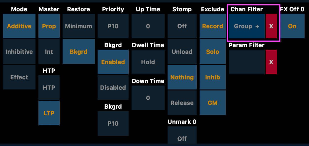 Channel Filter Reversal – Mark LaPierre Lighting