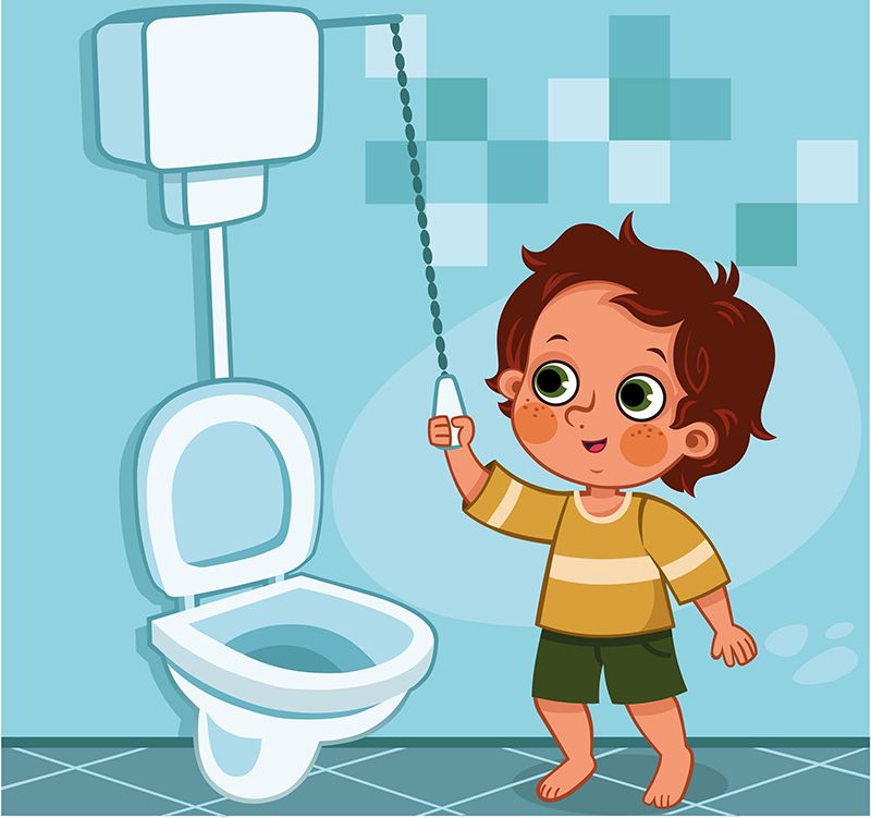 My son refuses to poop in the potty. How can I fix this?